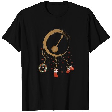 Discover musical instrument dreamcatcher Christmas Banjo T Shirts