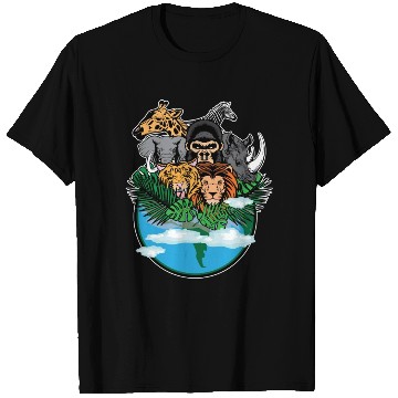 Discover Wildlife Earth Animals Animal Welfare Gift T Shirts