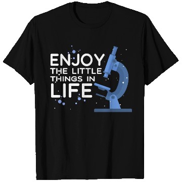 Discover Funny Microscope, Microbiologists Biology Science T Shirts