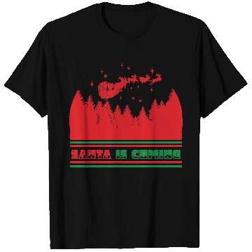 Discover Santa is coming T Shirts