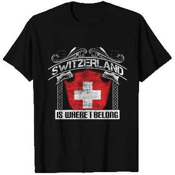 Discover Switzerland Matterhorn State T Shirts