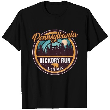 Discover Hickory Run state park Pennsylvania T Shirts
