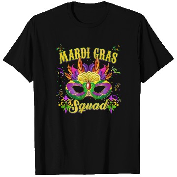 Discover Mardi Gras Festival Celebration - Mardi Gras Squad T Shirts