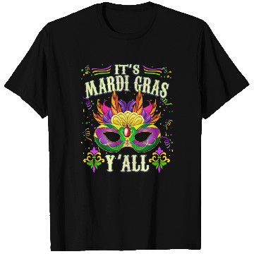 Discover It's Mardi Gras Y' All - Funny Mardi Gras T Shirts