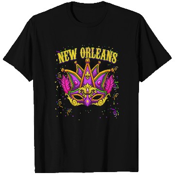 Discover New Orleans Mardi Gras Parade Fesitval T Shirts