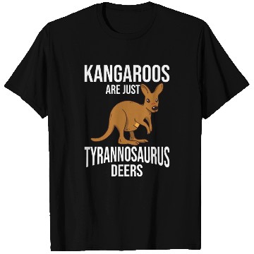 Discover Funny Kangaroo Are Just Tyrannosaurus Deers T Shirts