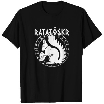 Discover Ratatoskr Norse Squirrel Viking Vikings T Shirts