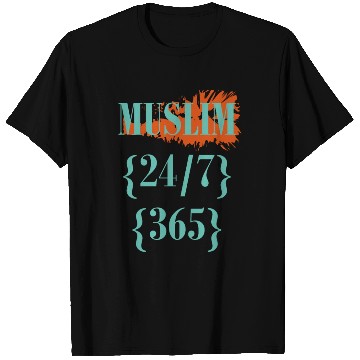 Discover MUSLIM 247 365 GREEN T Shirts