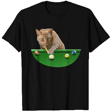 Discover 8 BALL POOL CAT T Shirts