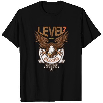 Discover level 7 unlocked gamer T Shirts