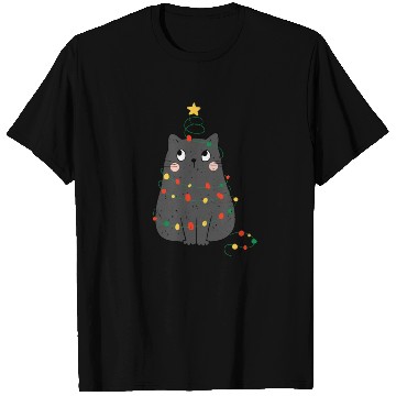 Discover Black Cat Christmas, Meowy Christmas T Shirts