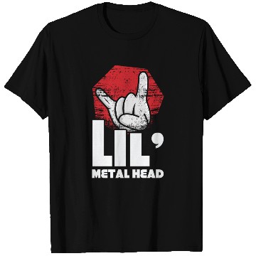 Discover Rock Sign Rock Hand Little Metal Kid Music Lover T Shirts