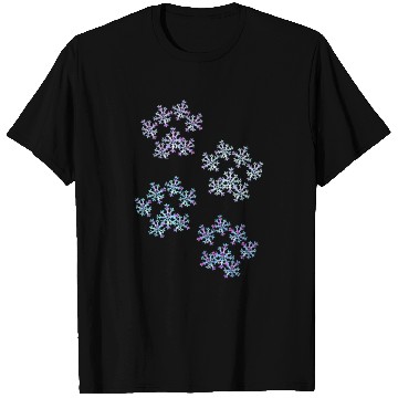 Discover Snowflake Paws (Pastel) T Shirts