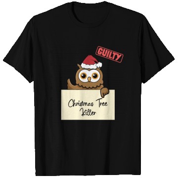 Discover Owl christmas funny prison T Shirts