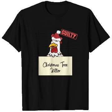 Discover Chicken christmas funny prison T Shirts