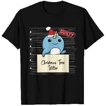 Discover Narwhal christmas funny prison T Shirts