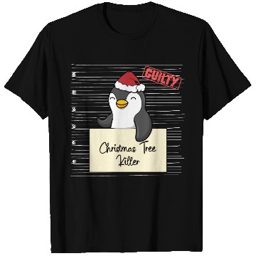 Discover Penguin christmas funny prison T Shirts