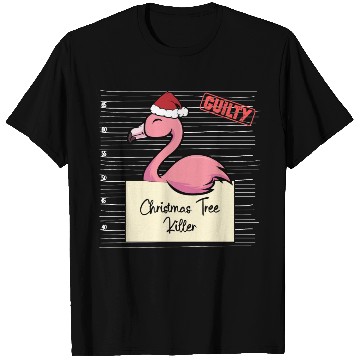 Discover Flamingo christmas funny prison T Shirts