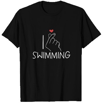 Discover I Love Swimming Swimmer Swim T Shirts
