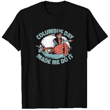 Discover Columbus Day 1492 T Shirts