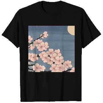 Discover Ukiyo-e Sakura, Japanese Print T Shirts