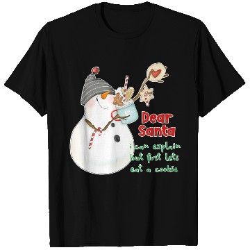 Discover Dear Santa I can explain T Shirts