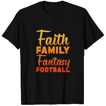 Discover Faith Family Fantasy Football 2 T Shirts