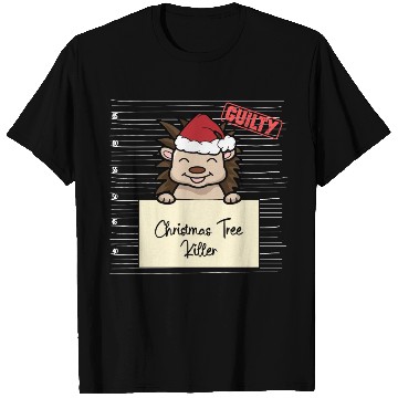 Discover Hedgehog christmas funny prison T Shirts