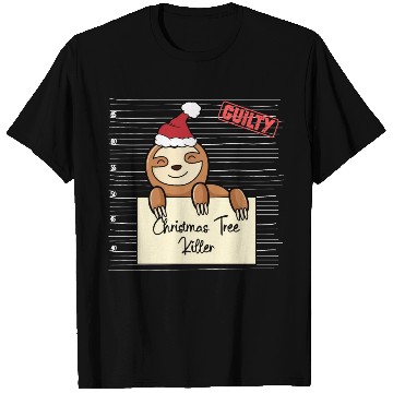 Discover Sloth christmas funny prison T Shirts