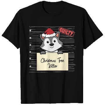 Discover Wolf christmas funny prison T Shirts
