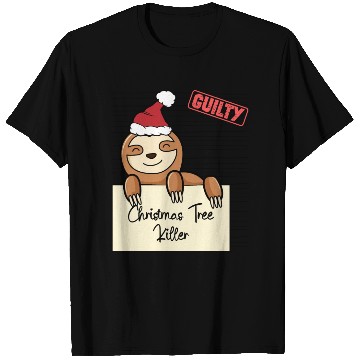 Discover Sloth christmas funny prison T Shirts