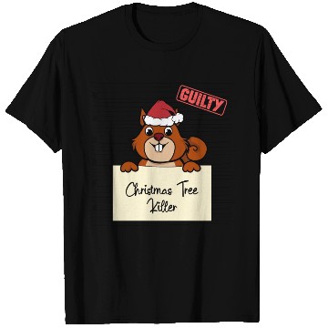 Discover Squirrel christmas funny prison T Shirts