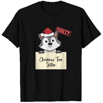 Discover Wolf christmas funny prison T Shirts