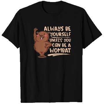 Discover Native Australian Animal Lovers Cute Wombat T Shirts