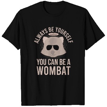 Discover Native Australian Animal Lovers Cute Wombat T Shirts