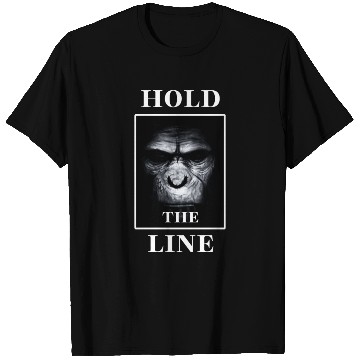 Discover APE Monkey Face "Hold the Line" T Shirts