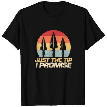 Discover Just The Tip I Promise Archery Arrowhead Bow T Shirts
