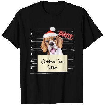 Discover Beagle christmas funny prison T Shirts