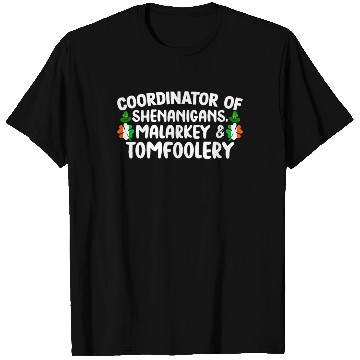 Discover Coordinator Of Shenanigans Malarkey Shenanigans Co T Shirts