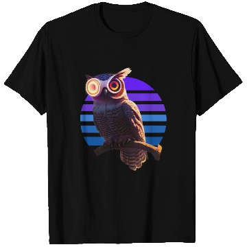 Discover Robot owl hybrid creature T Shirts