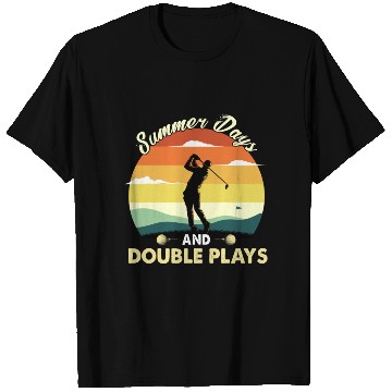 Discover Golf summer days and double plays vintage T Shirts