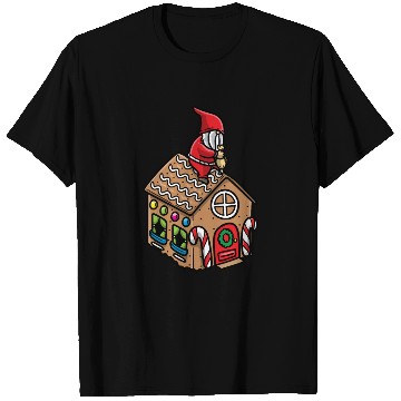 Discover Christmas Gnome Gingerbread House Candy Cane T Shirts