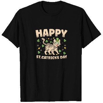 Discover Happy St. Catricks Day Cat Lover St. Patricks Day T Shirts