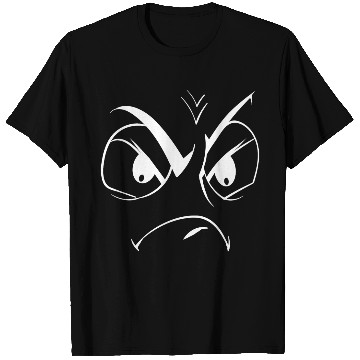 Discover Angry eyes cartoon Funny T Shirts design for Gift