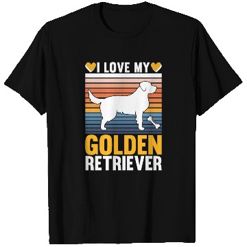 Discover I Love My Golden Retriever T Shirts