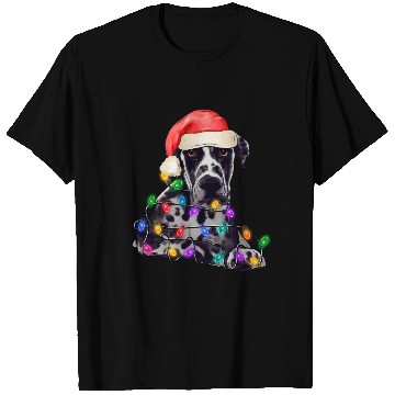 Discover Great Dane Dog Christmas Tree Lights T Shirts