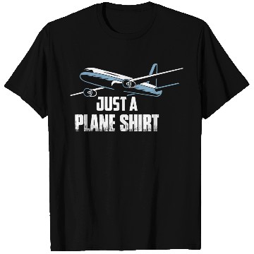 Discover Just A Plane T Shirts Airline Pilot Aviation