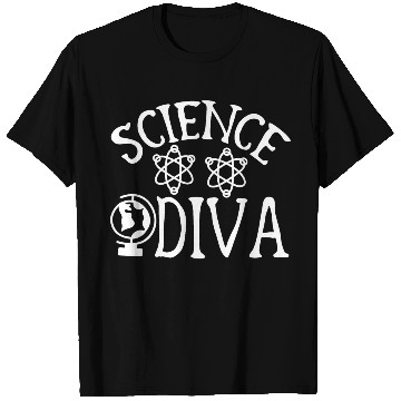 Discover Science Diva Nerd Geek Teacher Student Gift Ideas T Shirts