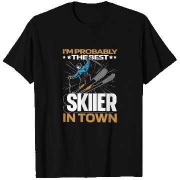 Discover Skiing Skier Funny T Shirts