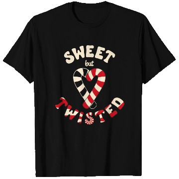 Discover Sweet but twisted candy canes pun T Shirts